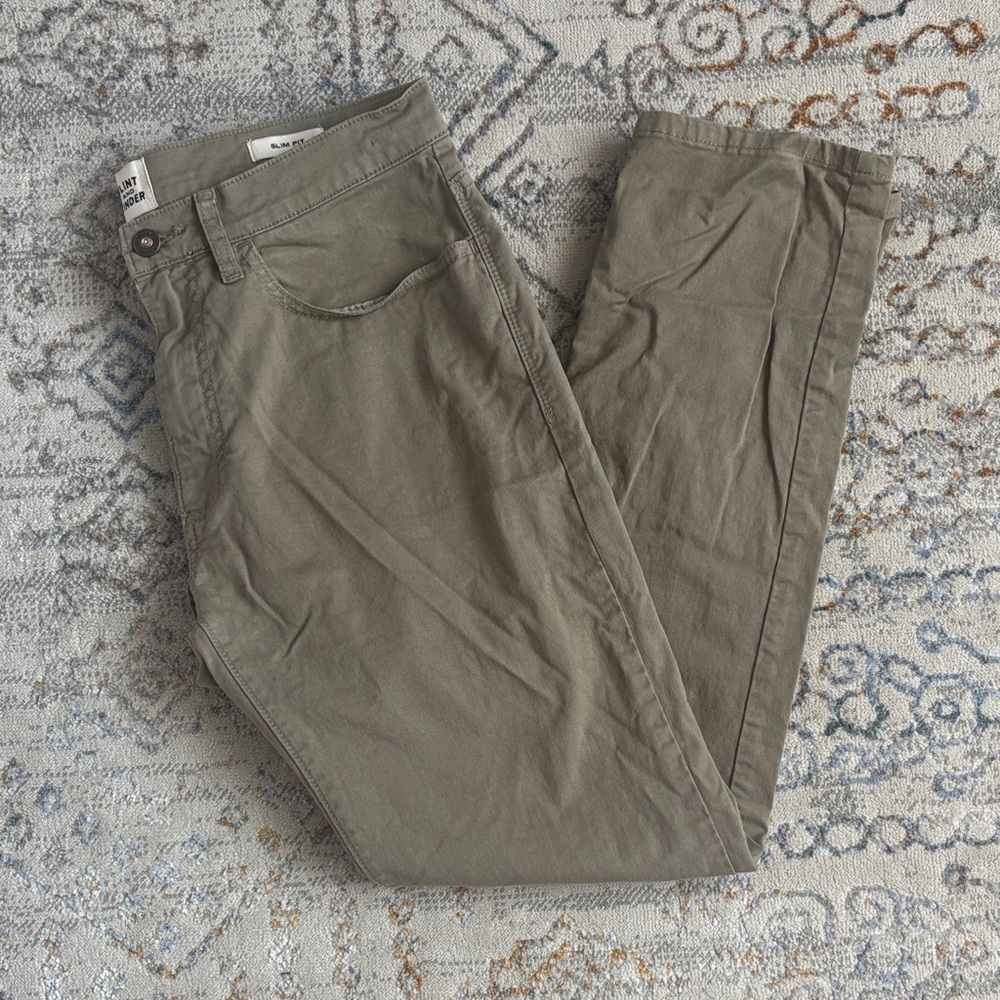 Huckberry Flint and Tinder 365 5-Pocket Slim Fit Pant 32